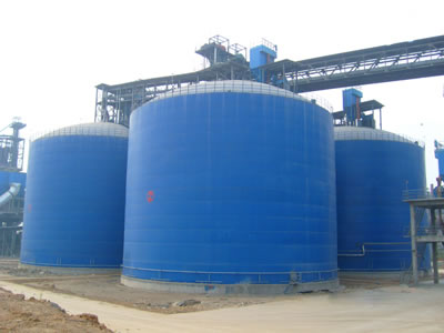 南阳水泥钢板库改造